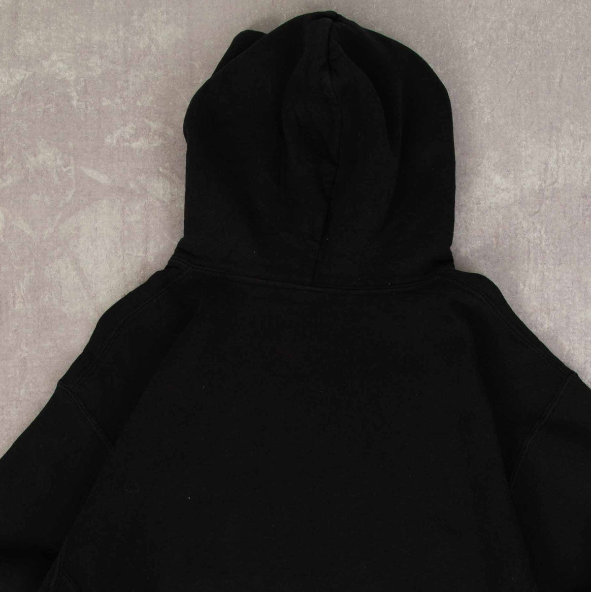 MEN'S VINTAGE RUSSELL ATHLETIC COUGAR FOOTBALL HOODED SWEATSHIRT - MEDIUM