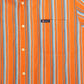 MEN'S VINTAGE CHAPS STRIPED COTTON SHIRT - LARGE