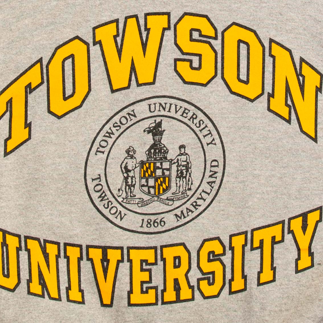 MEN'S VINTAGE TOWSON UNIVERSITY SWEATSHIRT - X-LARGE