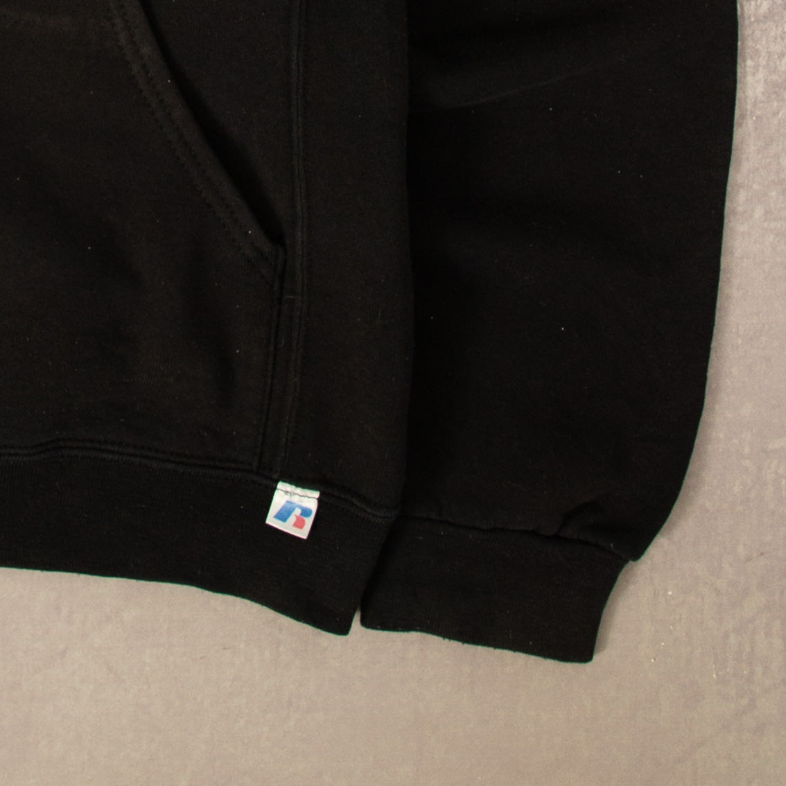 MEN'S VINTAGE RUSSELL ATHLETIC TEXAS TECH HOODED SWEATSHIRT - SMALL