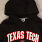 MEN'S VINTAGE RUSSELL ATHLETIC TEXAS TECH HOODED SWEATSHIRT - SMALL