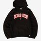 MEN'S VINTAGE RUSSELL ATHLETIC TEXAS TECH HOODED SWEATSHIRT - SMALL