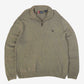 MEN'S VINTAGE CHAPS QUARTER ZIP KNITTED JUMPER - XX-LARGE
