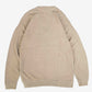 MEN'S VINTAGE 1980S V-NECKKNITTED JUMPER - LARGE