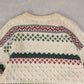 MEN'S VINTAGE 1990S STRUCTURED HEAVYWEIGHT KNITTED JUMPER - LARGE