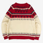 WOMEN'S VINTAGE 1970S JC PENNEY PATTERNED KNITTED JUMPER - X-LARGE