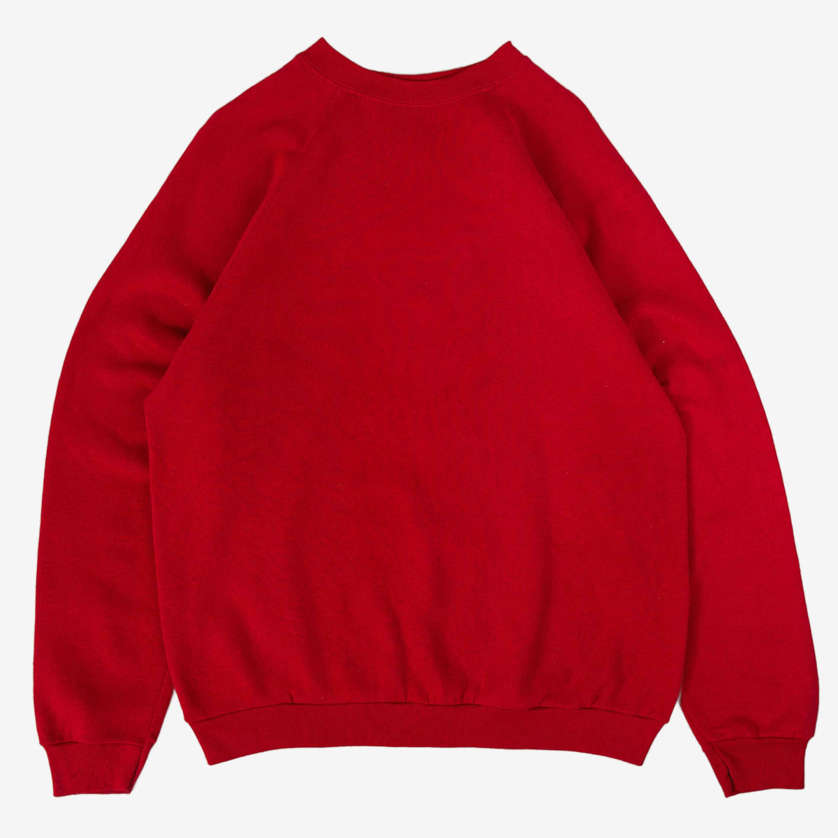 MEN'S VINTAGE 1990S BLANK RAGLAN SWEATSHIRT - LARGE