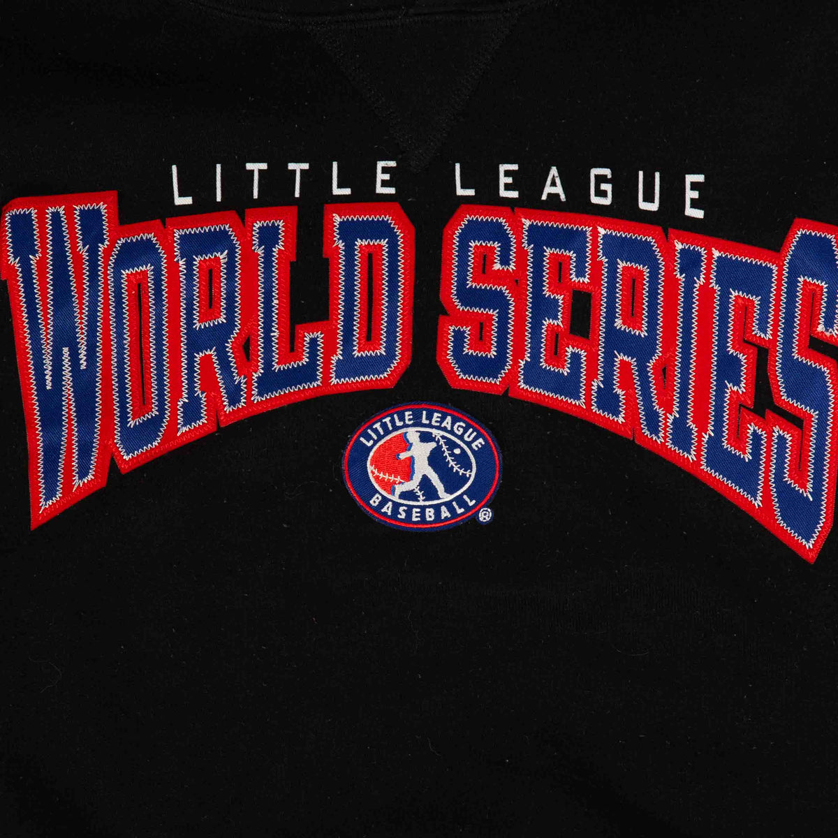 MEN'S VINTAGE RUSSELL ATHLETIC LITTLE LEAGUE BASEBALL HOODED SWEATSHIRT - SMALL