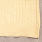 WOMEN'S VINTAGE 1990S STRUCTURED V-NECK WOOL KNITTED JUMPER - X-LARGE