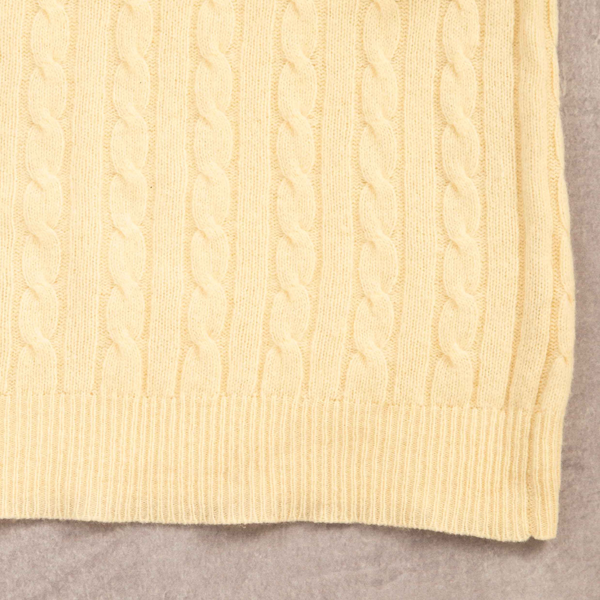 WOMEN'S VINTAGE 1990S STRUCTURED V-NECK WOOL KNITTED JUMPER - X-LARGE