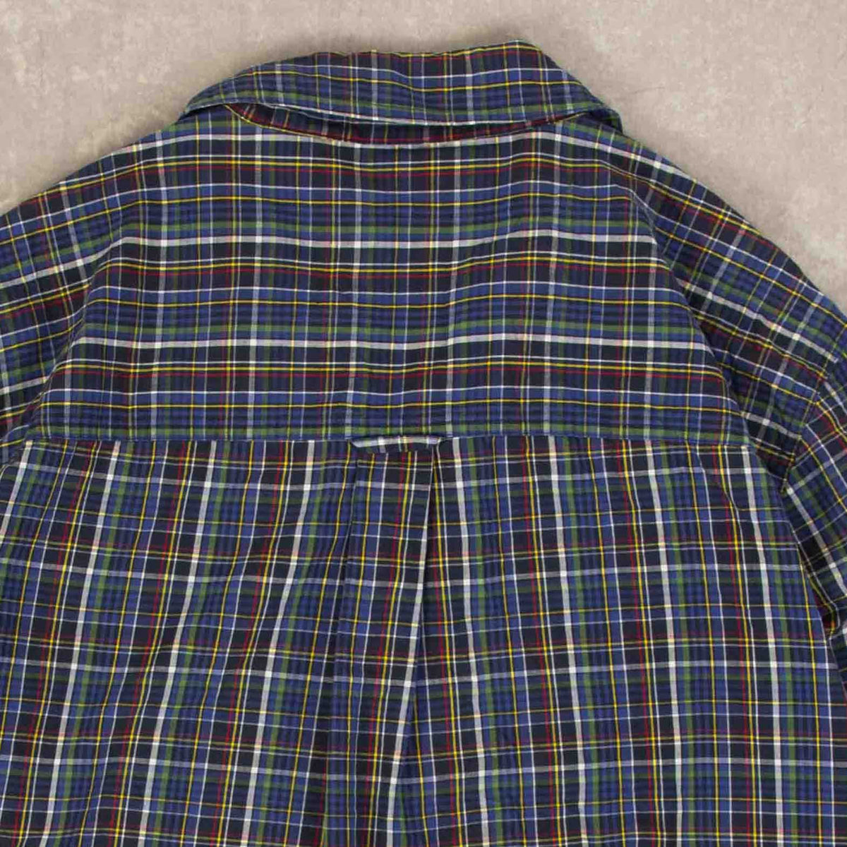 MEN'S VINTAGE CHAPS CHECKED SHIRT - X-LARGE