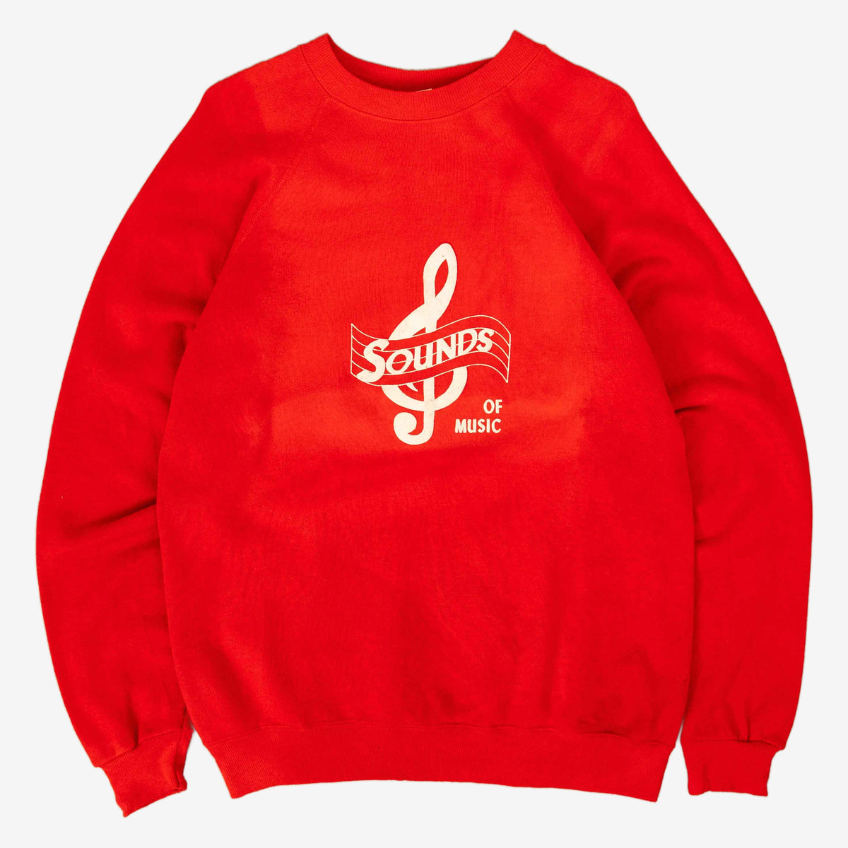 MEN'S VINTAGE 1990S SOUNDS OF MUSIC RAGLAN SWEATSHIRT - LARGE