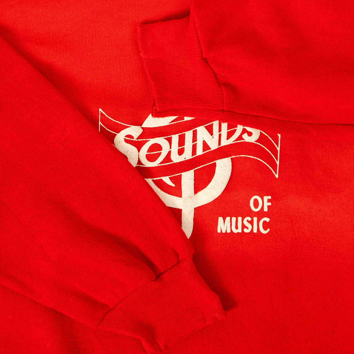 MEN'S VINTAGE 1990S SOUNDS OF MUSIC RAGLAN SWEATSHIRT - LARGE