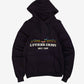 WOMEN'S VINTAGE 1980S LUTHER CREST RAGLAN HOODED SWEATSHIRT - MEDIUM