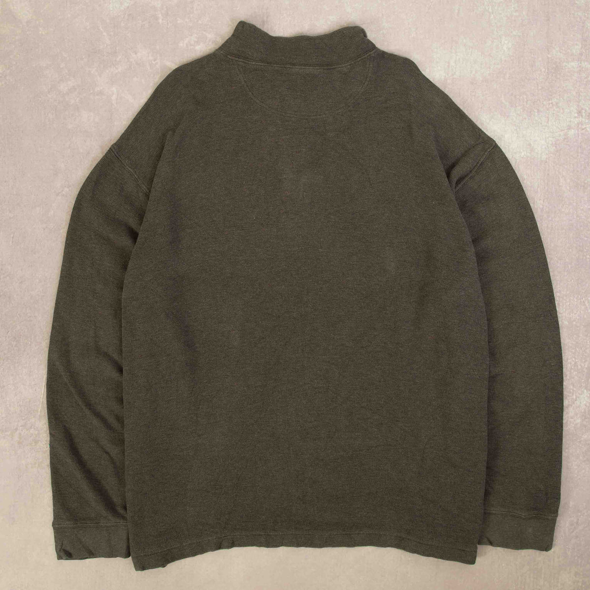 MEN'S VINTAGE WOOLRICH QUARTER ZIP SWEATSHIRT - XX-LARGE