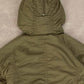 WOMEN'S VINTAGE NAIKA REVERSIBLE HOODED PUFFER JACKET - MEDIUM