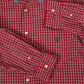 MEN'S VINTAGE CHAPS CHECKED COTTON SHIRT - LARGE