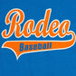 MEN'S VINTAGE RODEO BASEBALL HOODED SWEATSHIRT - LARGE