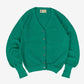 WOMEN'S VINTAGE 1980S BOXY KNITTED CARDIGAN - X-LARGE