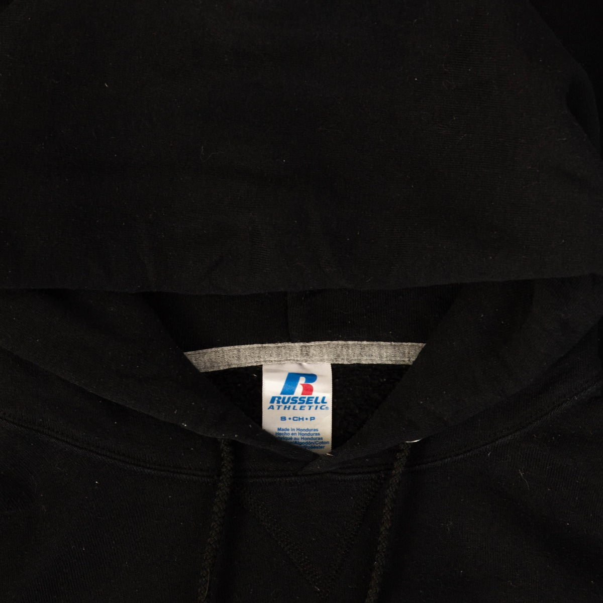 MEN'S VINTAGE RUSSELL ATHLETIC UNIVERSITY OF ILLINOIS HOODED SWEATSHIRT - SMALL