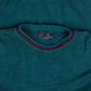 MEN'S VINTAGE 1990S PATTERNED KNITTED JUMPER - LARGE