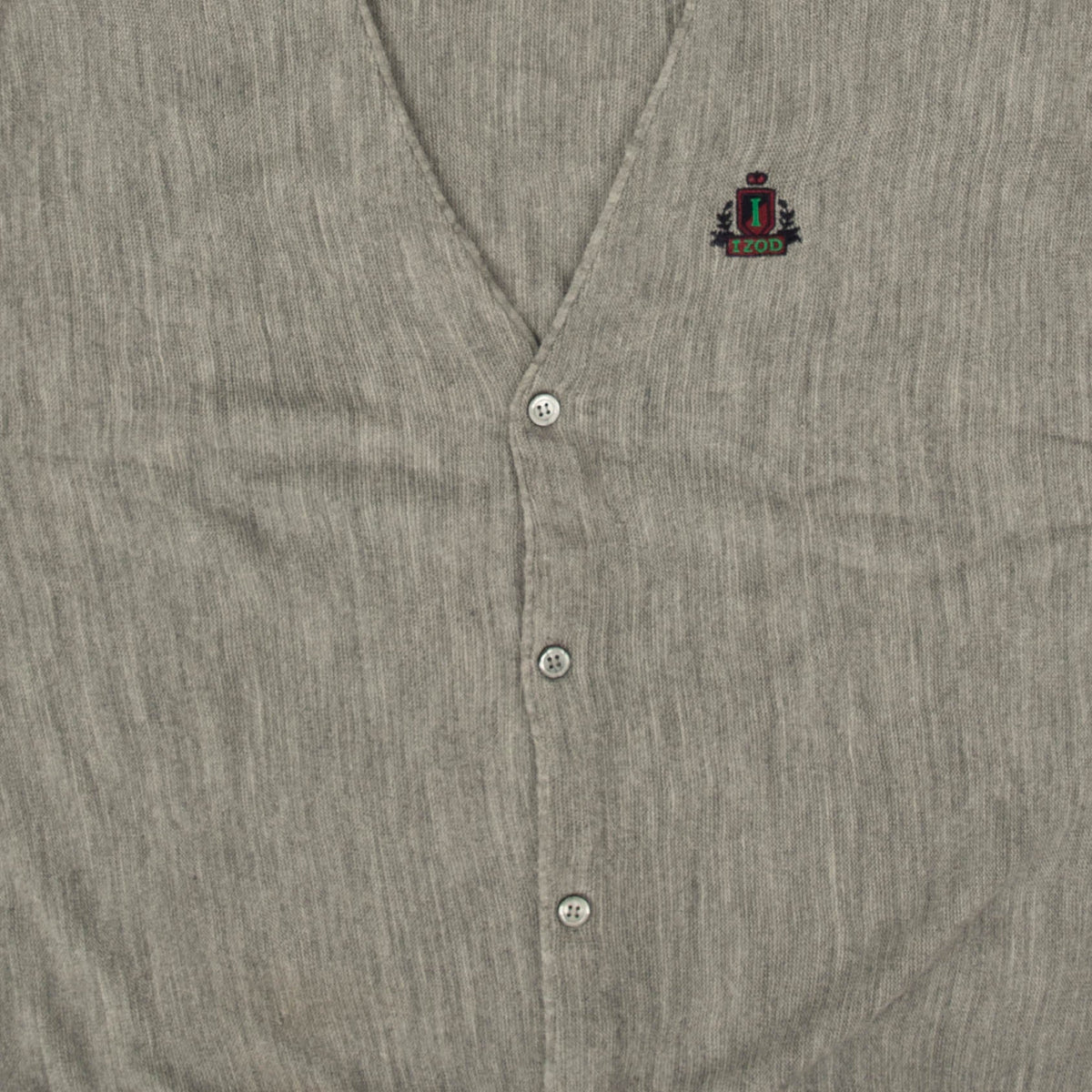 MEN'S VINTAGE 1990S IZOD CARDIGAN - X-LARGE