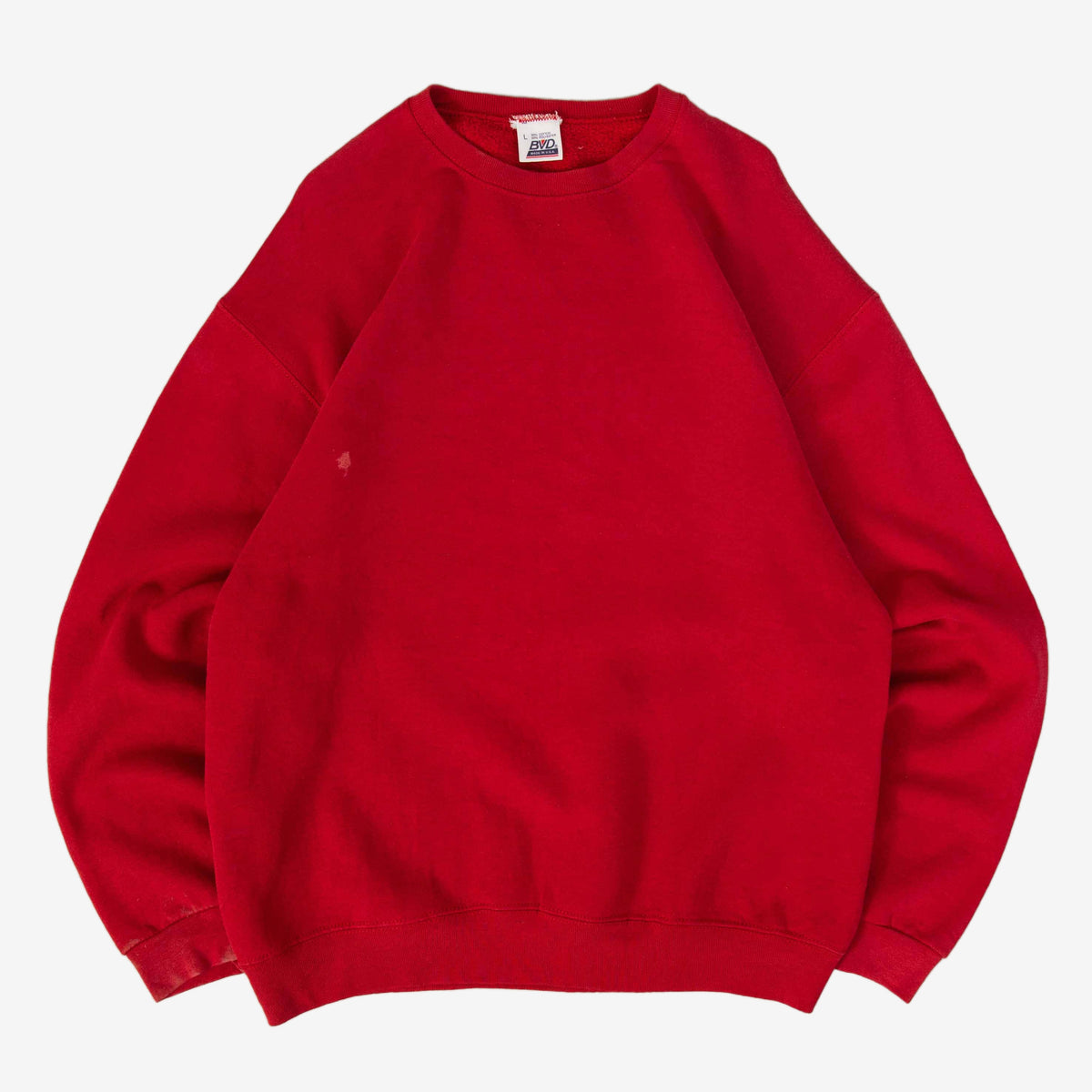 MEN'S VINTAGE 1990S BLANK HEAVYWEIGHT SWEATSHIRT - LARGE