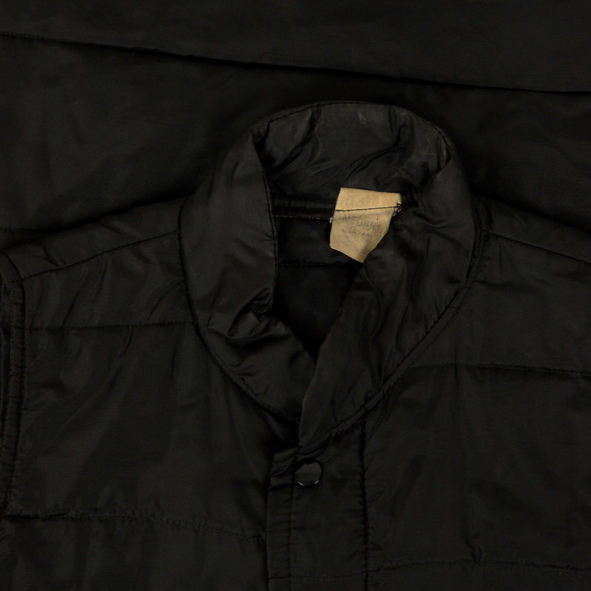 MEN'S VINTAGE 1970S PADDED GILET JACKET - MEDIUM