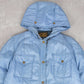 WOMEN'S VINTAGE 1980S EDDIE BAUER GOOSE DOWN HOODED JACKET - LARGE