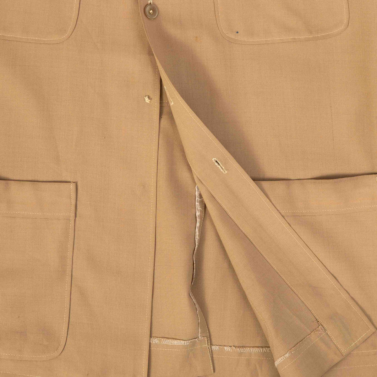 WOMEN'S VINTAGE UTILITY POCKET SHIRT - LARGE