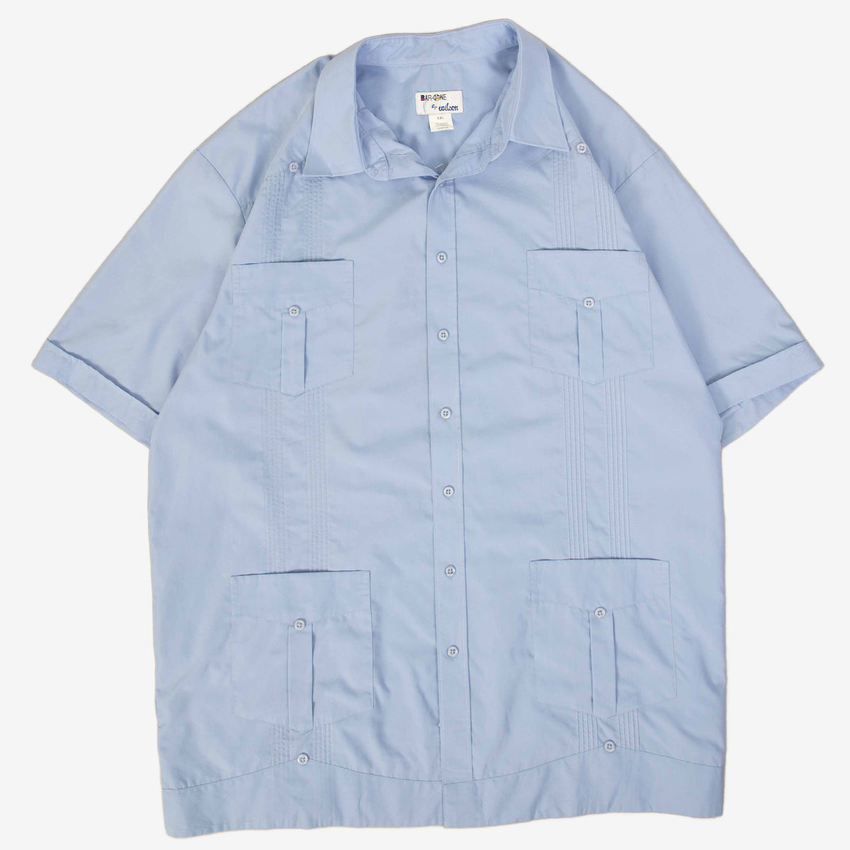MEN'S VINTAGE CUBAN GUAYABERA SHIRT - XX-LARGE