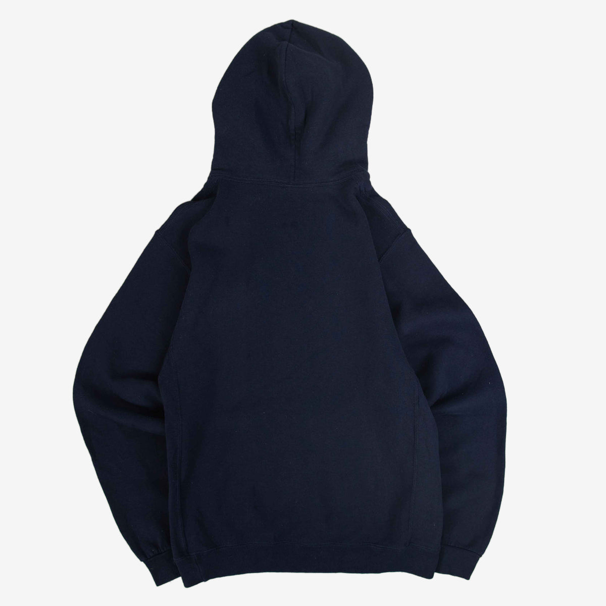 MEN'S VINTAGE RUSSELL ATHLETIC DEPOALI ATHLETES HOODED SWEATSHIRT - SMALL