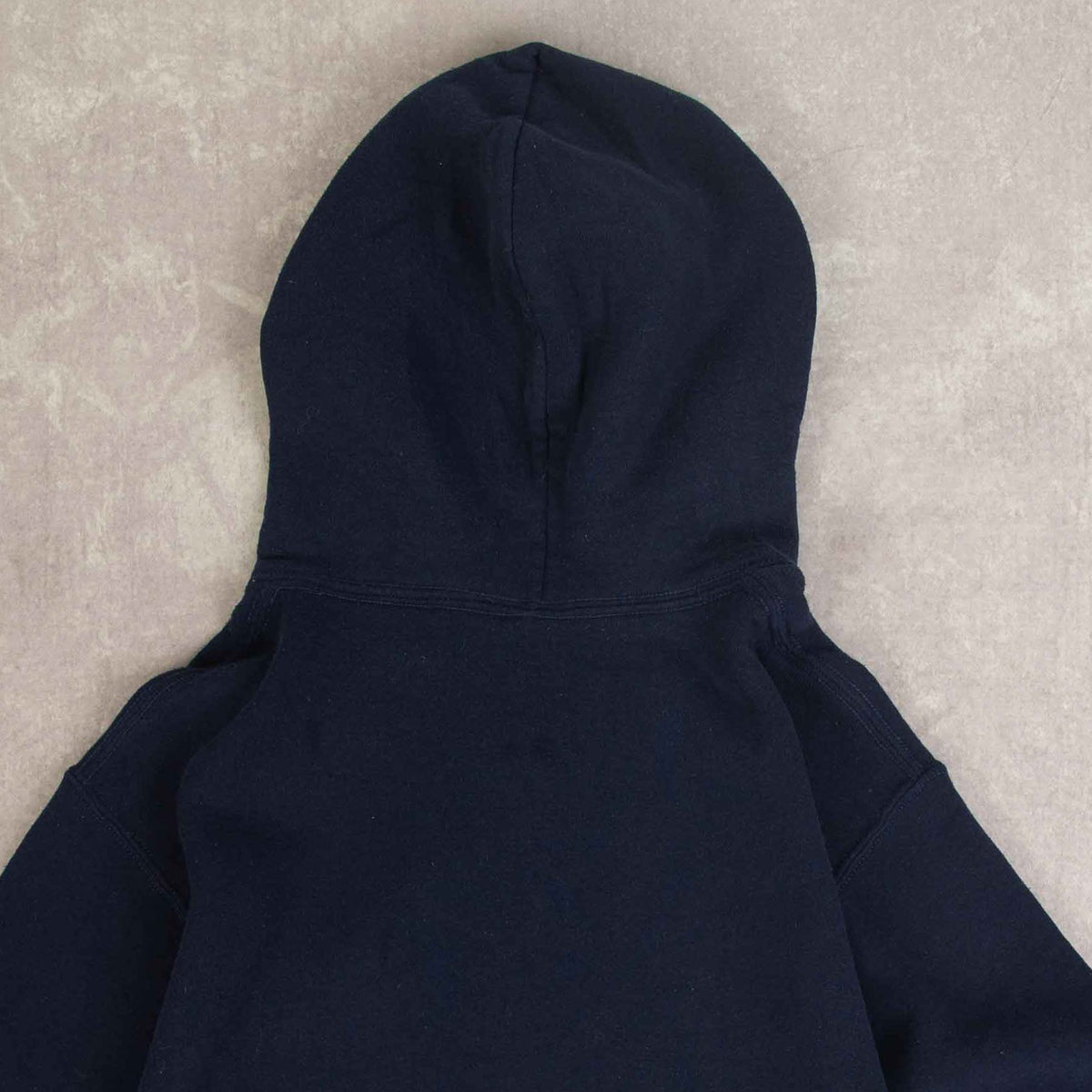 MEN'S VINTAGE RUSSELL ATHLETIC DEPOALI ATHLETES HOODED SWEATSHIRT - SMALL