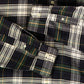 MEN'S VINTAGE NAUTICA CHECKED LONG SLEEVE SHIRT - X-LARGE