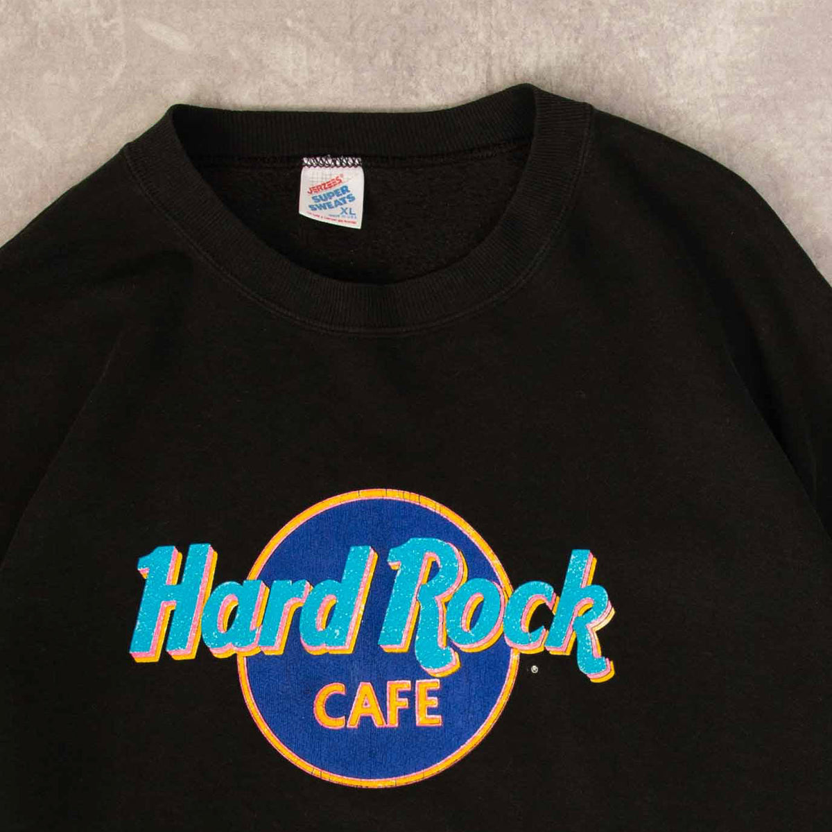 MEN'S VINTAGE 1990S HARD ROCK CAFE CHICAGO SWEATSHIRT - X-LARGE