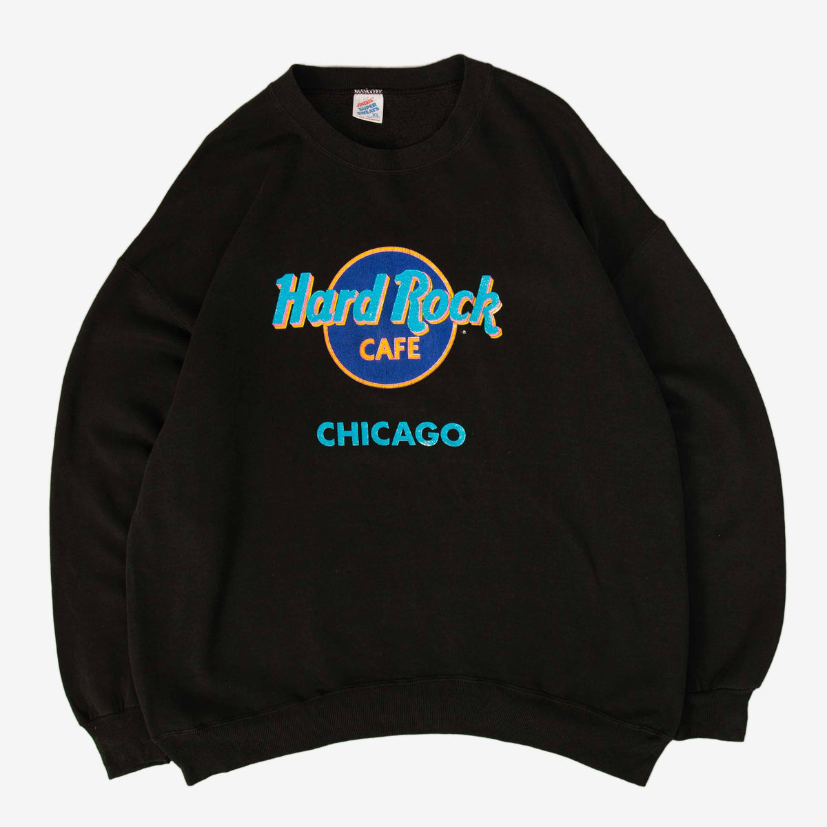 MEN'S VINTAGE 1990S HARD ROCK CAFE CHICAGO SWEATSHIRT - X-LARGE