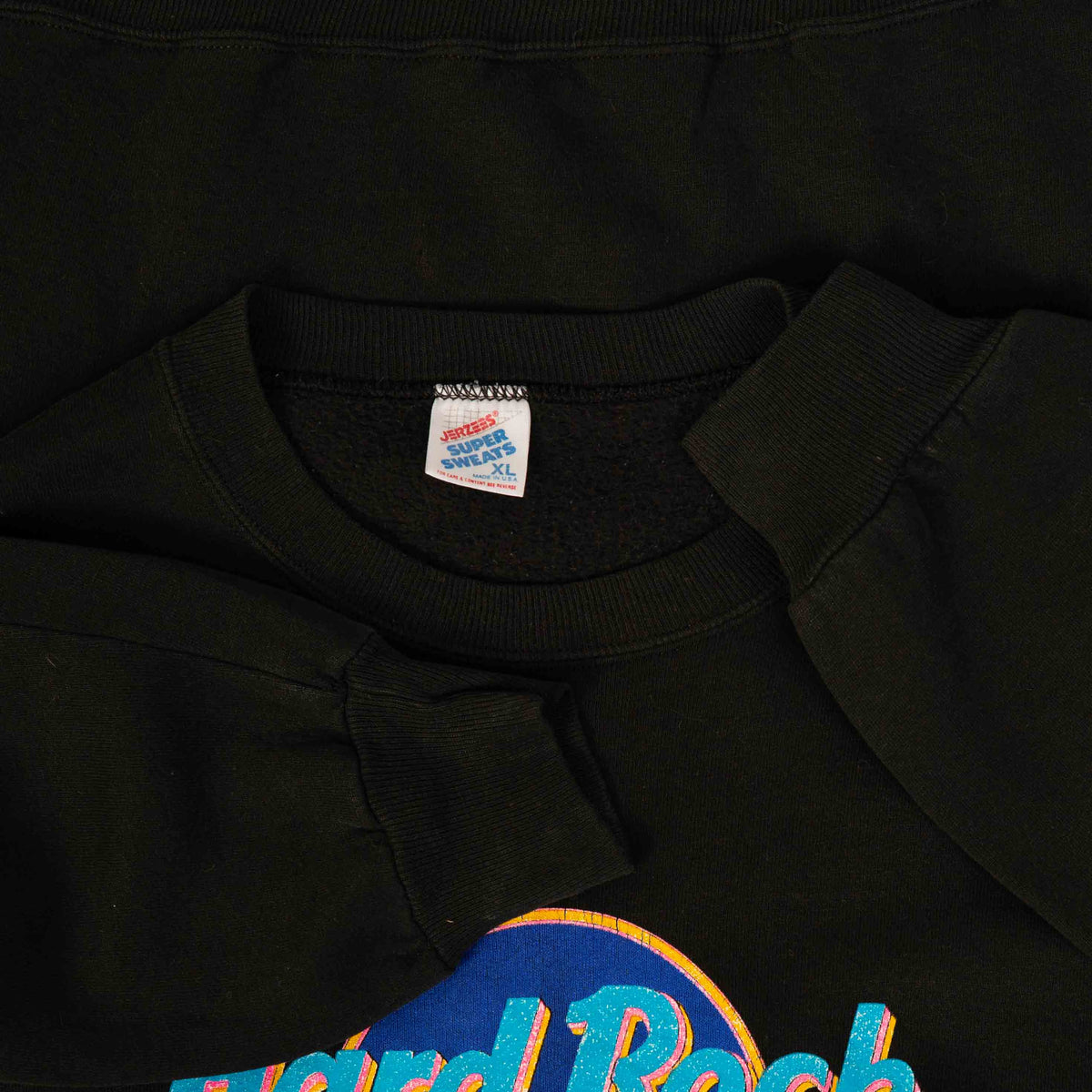 MEN'S VINTAGE 1990S HARD ROCK CAFE CHICAGO SWEATSHIRT - X-LARGE