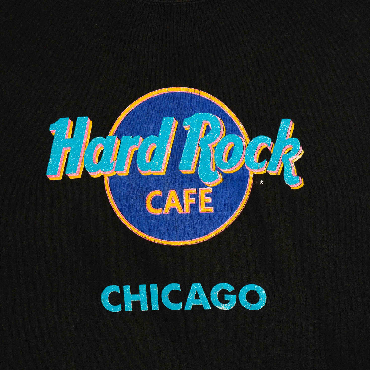 MEN'S VINTAGE 1990S HARD ROCK CAFE CHICAGO SWEATSHIRT - X-LARGE