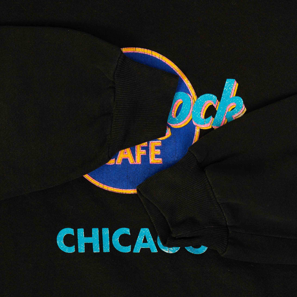 MEN'S VINTAGE 1990S HARD ROCK CAFE CHICAGO SWEATSHIRT - X-LARGE