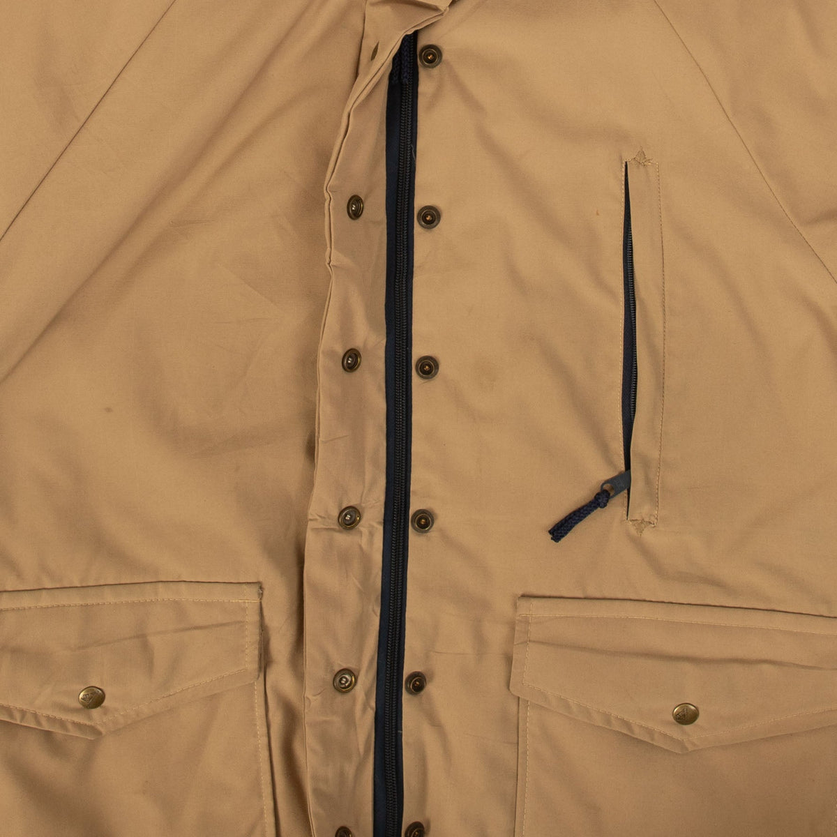 WOMEN'S VINTAGE 1980S FULL ZIP PADDED JACKET - LARGE