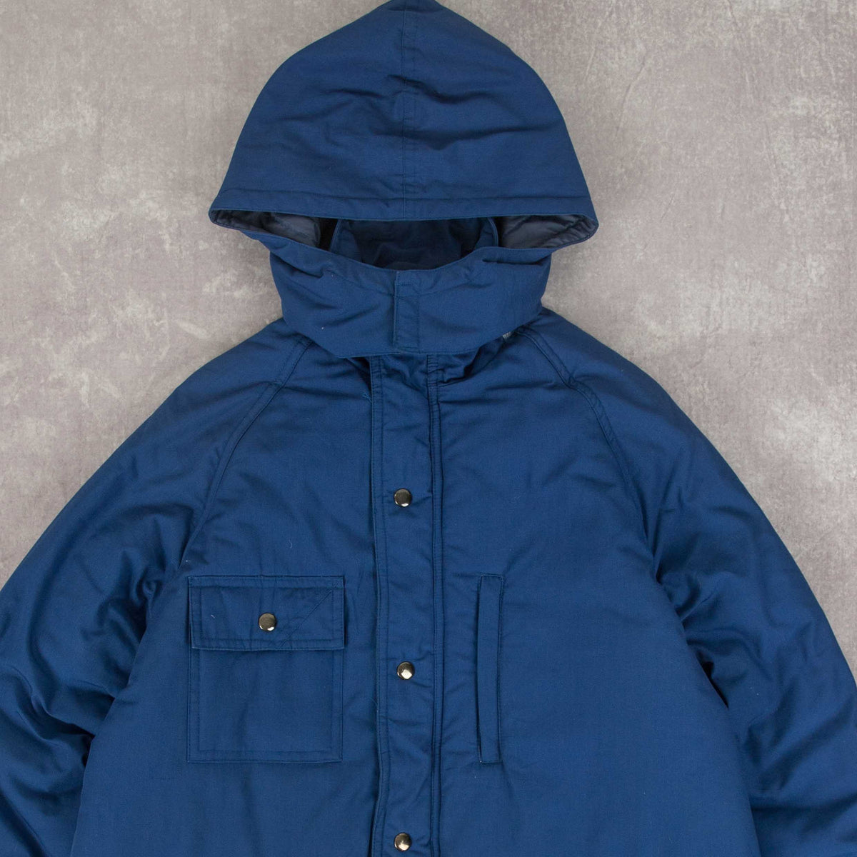 WOMEN'S VINTAGE HOODED PARKA JACKET - MEDIUM