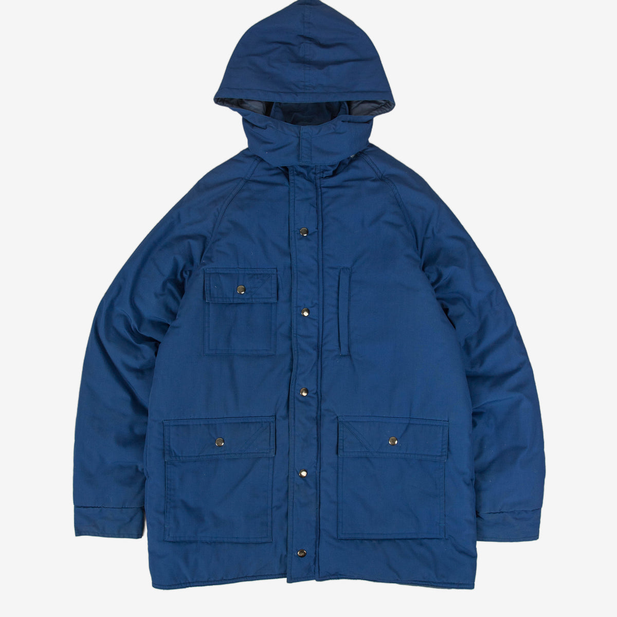WOMEN'S VINTAGE HOODED PARKA JACKET - MEDIUM