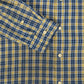 MEN'S VINTAGE CHAPS CHECKED COTTON SHIRT - X-LARGE