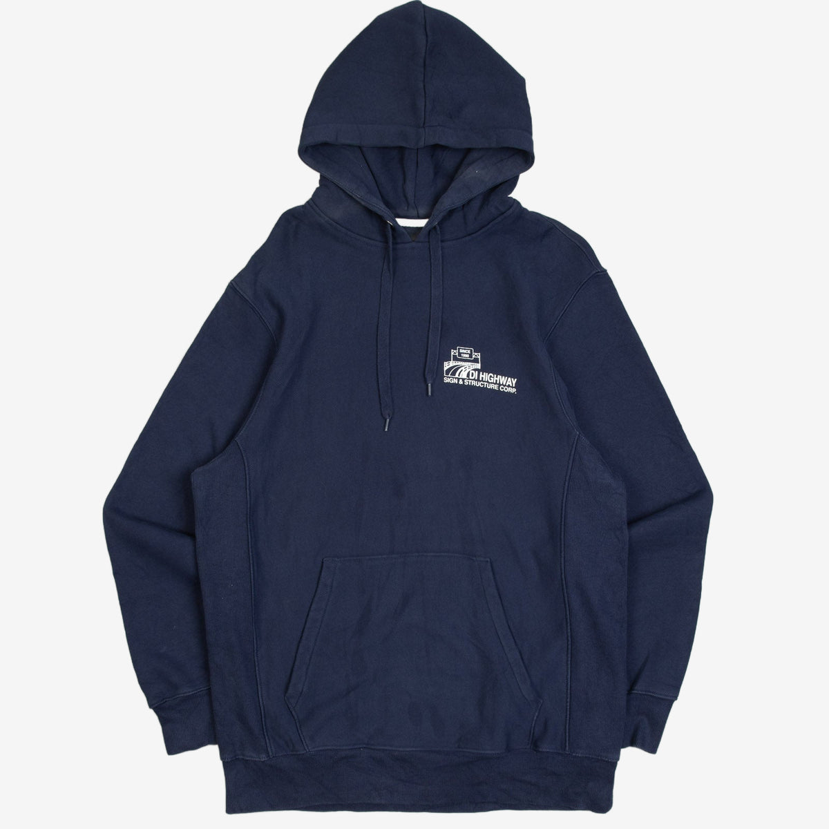 MEN'S VINTAGE DI HIGHWAY HOODED SWEATSHIRT - LARGE