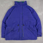 WOMEN'S VINTAGE PADDED FULL ZIP HOODED JACKET - LARGE