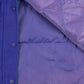 WOMEN'S VINTAGE PADDED FULL ZIP HOODED JACKET - LARGE