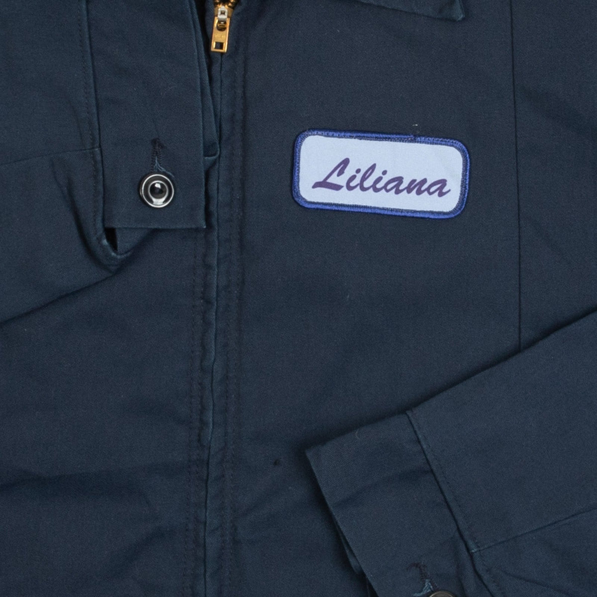MEN'S VINTAGE 1980S RED KAP LILIANA WORKWEAR JACKET - MEDIUM
