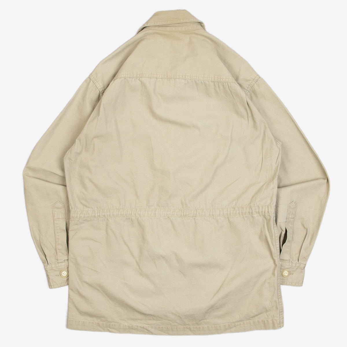 MEN'S VINTAGE 1990S UTILITY MILITARY JACKET - MEDIUM