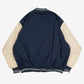 MEN'S VINTAGE 1990S CWA VARSITY BOMBER JACKET - X-LARGE