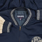 MEN'S VINTAGE 1990S CWA VARSITY BOMBER JACKET - X-LARGE